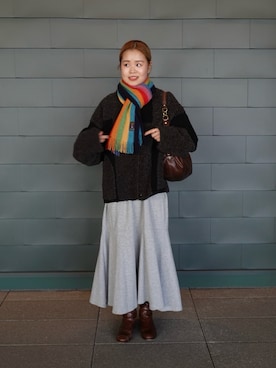 ぶんさん(レディース・153cm)の春コーディネート