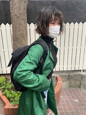 「グレゴリー」｜「アイテム（ジャケット/アウター）」を使った、ぶんさん（レディース・153cm）の秋コーディネート