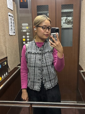 「SAINT JAMES（セントジェームス）のアイテム」を使った、ぶんさん（レディース・153cm）の秋コーディネート