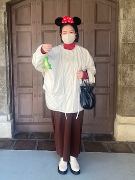 ぶんさん（レディース・153cm）の冬コーディネート