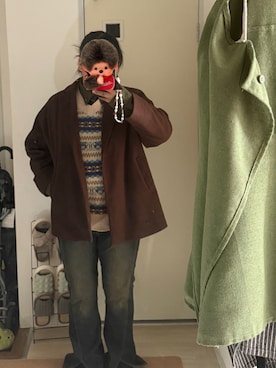 「SHEPP（シープ）のアイテム」を使った、2006さん（レディース・162cm）の冬コーディネート