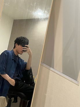 「ADAMASTE（アダマスト）のアイテム（トップス）」を使った、yuuukeyさん（メンズ・164cm）の秋コーディネート