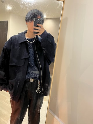 shiki tokyo（シキトウキョウ）の「22AW Oversized Flight Jacket