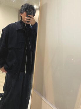 「shiki tokyo（シキトウキョウ）のアイテム（ジャケット/アウター）」を使った、yuuukeyさん（メンズ・164cm）の冬コーディネート