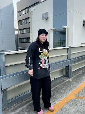 「アイテム（スウェットパンツ）」を使った、SHさん（レディース・158cm）の秋コーディネート