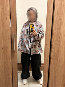 「アイテム（テーラードジャケット、ピンク系）」を使った、DODOさん（レディース・159cm）の冬コーディネート