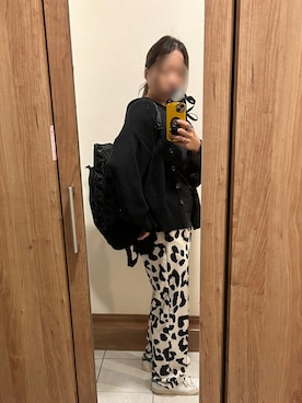 「PBLIM（ページボーイリム）のアイテム（スラックス）」を使った、DODOさん（レディース・159cm）の秋コーディネート