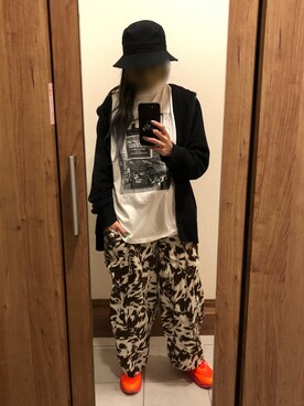 「INHERIT（インヘリット）のアイテム」を使った、DODOさん（レディース・159cm）の春コーディネート