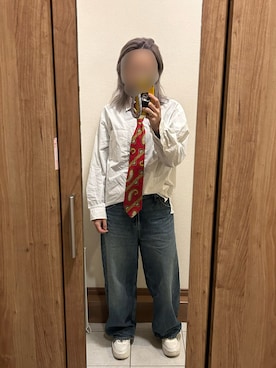 「アイテム（シャツ/ブラウス）」を使った、DODOさん（レディース・159cm・30代）の秋コーディネート