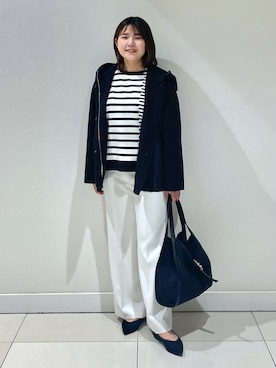 「デイリーカジュアル」｜「アイテム（その他）」を使った、YUUKIさん（レディース・157cm）の春コーディネート