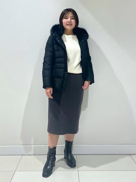 YUUKIさん(レディース・157cm)の冬コーディネート
