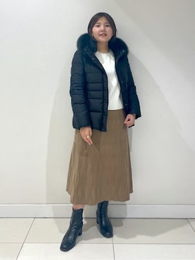 YUUKIさん(レディース・157cm)の冬コーディネート