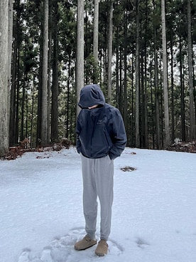 「ARC'TERYX（アークテリクス）のアイテム（ナイロンジャケット）」を使った、ryojrさん（メンズ・166cm）の冬コーディネート