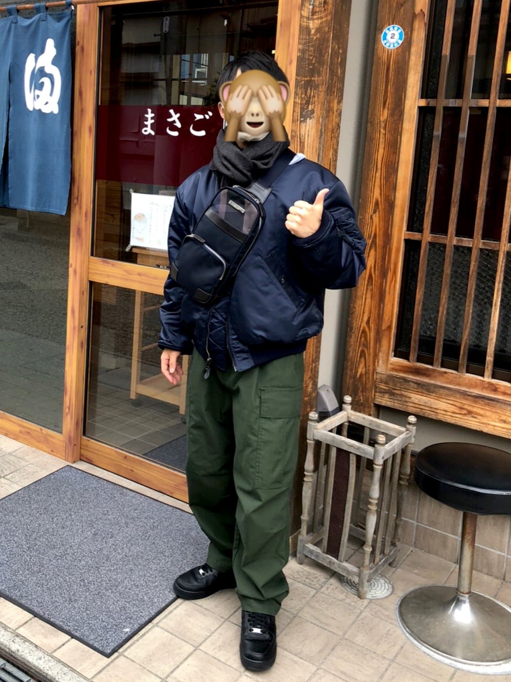 LENO ネイビー MA-1ジャケット LENOのMA-1を使った人気ファッションコーディネート - WEAR