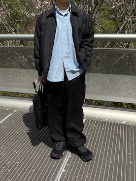 「On（オン）のアイテム」を使った、kazukingさん（メンズ・163cm）の春コーディネート