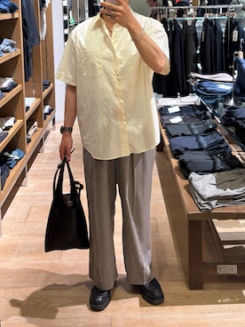 「KLEMAN（クレマン）のアイテム」を使った、kazukingさん（メンズ・163cm）の夏コーディネート