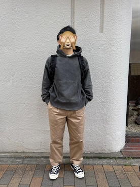「NEAT（ニート）のアイテム」を使った、kazukingさん（メンズ・163cm）の春コーディネート