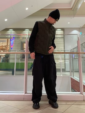 RENさん（メンズ・181cm）の冬コーディネート