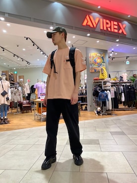 RENさん（メンズ・181cm）の春コーディネート