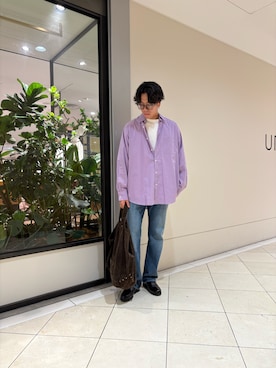 「アイテム（バッグ）」を使った、おいちゃんさん（メンズ・174cm）の秋コーディネート
