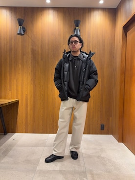 松井 颯真（マツイ ソウマ）さん（メンズ・174cm）の冬コーディネート