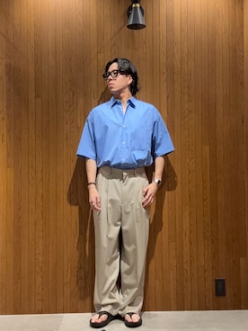 松井 颯真（マツイ ソウマ）さん（メンズ・175cm）の夏コーディネート