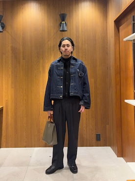 松井 颯真（マツイ ソウマ）さん（メンズ・174cm）の冬コーディネート