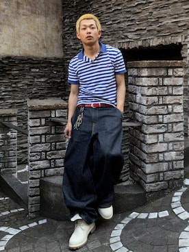 POLO RALPH LAURENのアイテムを使った「バギーパンツ」の人気