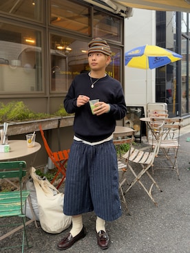 「ビーニー」｜らいさん（メンズ・165cm）の春コーディネート