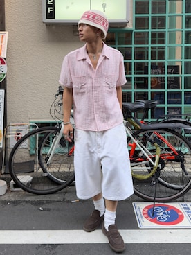 らいどさん(メンズ・165cm)の夏コーディネート