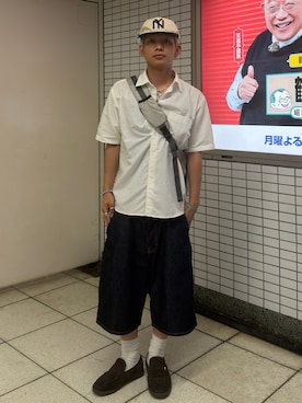 らいどさん(メンズ・165cm)の夏コーディネート