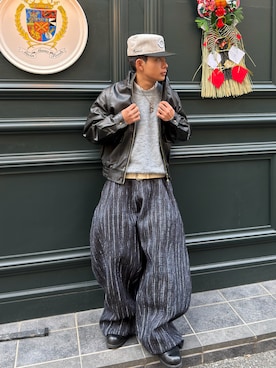 らいさん(メンズ・165cm)の春コーディネート