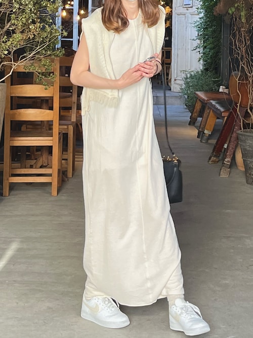 TODAYFUL ノースリーブワンピース 中古・古着通販】TODAYFUL (トゥデイフル) バッククロスドレス