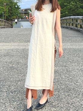 「TODAYFUL（トゥデイフル）のアイテム」を使った、桜都さん（骨格ウェーブ・レディース・165cm）の夏コーディネート