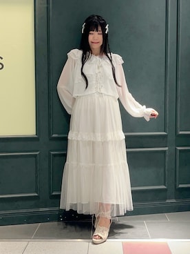 「アイテム（その他アンダーウェア/インナー）」を使った、ぁゅゅさん（レディース・154cm）の夏コーディネート
