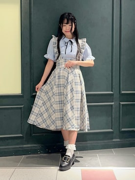 「axes femme（アクシーズファム）のアイテム」を使った、ぁゅゅさん（レディース・154cm）の夏コーディネート