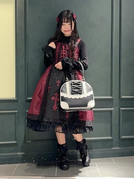 「アイテム（その他アンダーウェア/インナー）」を使った、ぁゅゅさん（レディース・154cm）の秋コーディネート