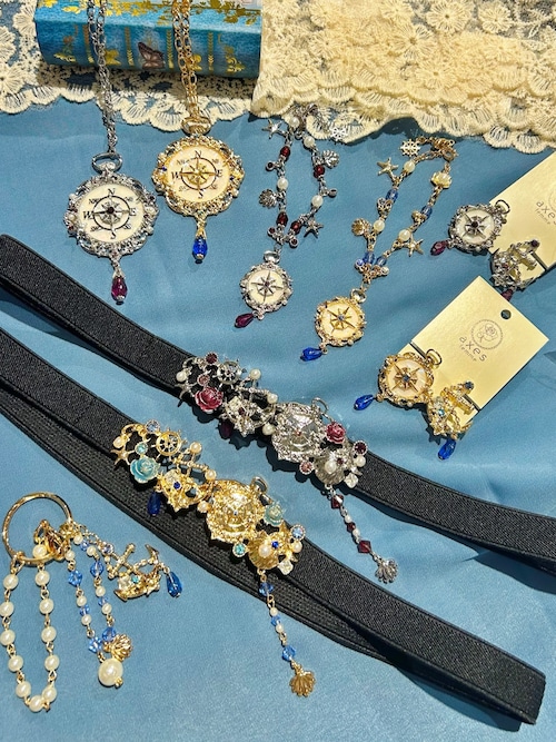 No.79バイカラークォーツチャーム&ブルーレースアゲートチャーム No.79バイカラークォーツチャーム&ブルーレースアゲートチャーム