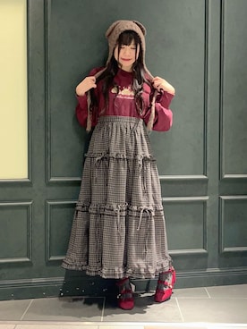 「アイテム（シューズ）」を使った、ぁゅゅさん（レディース・154cm）の秋コーディネート