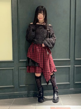 「ニットカーディガン」｜ぁゅゅさん（レディース・154cm）の秋コーディネート