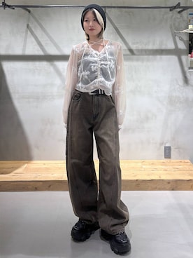 Miyunさん(レディース・156cm)の秋コーディネート