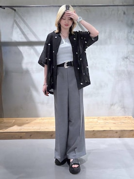 Miyunさん（レディース・156cm）の春コーディネート