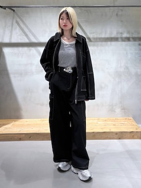 Miyunさん(レディース・156cm)の春コーディネート