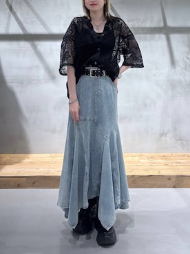 「PAGEBOY（ページボーイ）のアイテム」を使った、Miyunさん（レディース・156cm）の夏コーディネート
