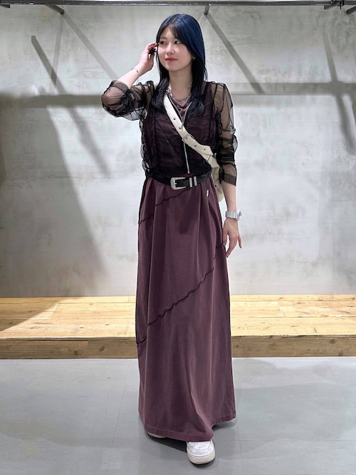 美品　PGG ブルゾン セール】チュールシャーリングZIPブルゾン（ブルゾン）｜PAGEBOY