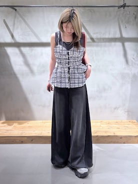 「PAGEBOY」｜Miyunさん（レディース・157cm）の夏コーディネート