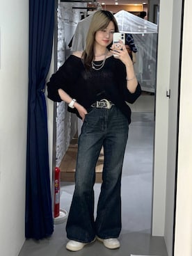 「PAGEBOY（ページボーイ）のアイテム」を使った、Miyunさん（レディース・157cm）の夏コーディネート