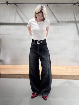 「PAGEBOY（ページボーイ）のアイテム」を使った、Miyunさん（レディース・156cm）の夏コーディネート