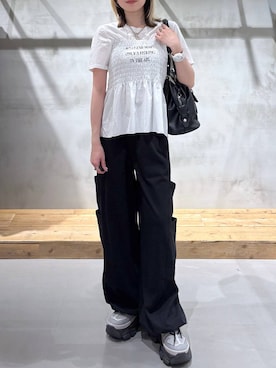 Miyunさん(レディース・156cm)の春コーディネート