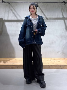 Miyunさん(レディース・156cm)の冬コーディネート